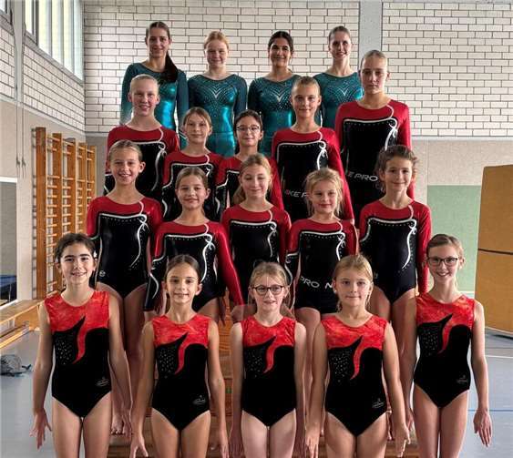 Der Turnverein Rheinbrohl war gleich mit vier Mannschaften bei den GAU-Mannschaftsmeisterschaft im Gerätturnen. Foto: privat 