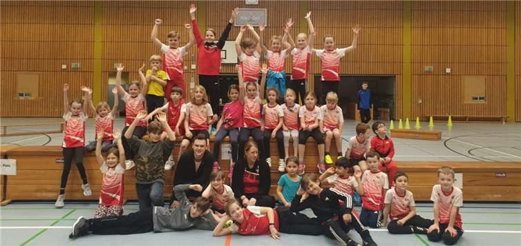 Der U8- bis U12-Nachwuchs der LG Rhein-Wied hatte viel Spaß.Foto: privat