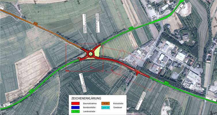 Der Übersichtslageplan.Quelle: Labonte, Peter (LBM Cochem)