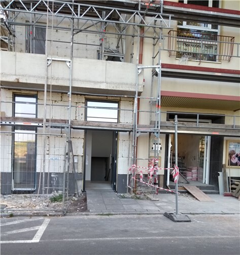 Der Umbau geht voran. privat