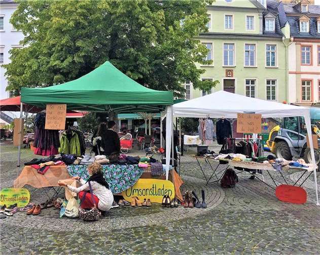 Der Umsonstladen in der Koblenzer Innenstadt. Fotos: privat