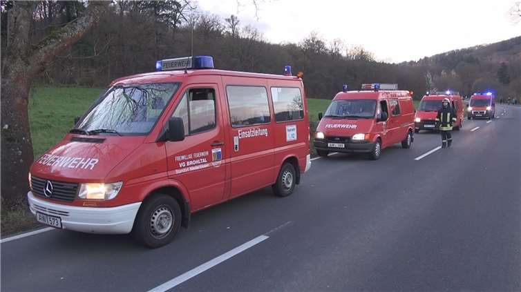 Der Unfall ereignete sich ca. 200 Meter vom Kloster entfernt.