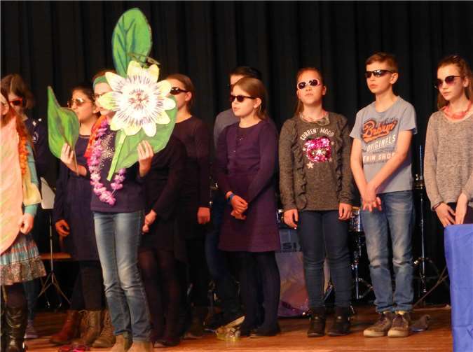 Der Unterstufenchor des Erzbischöflichen St.-Joseph-Gymnasiums.Claudia Spittel