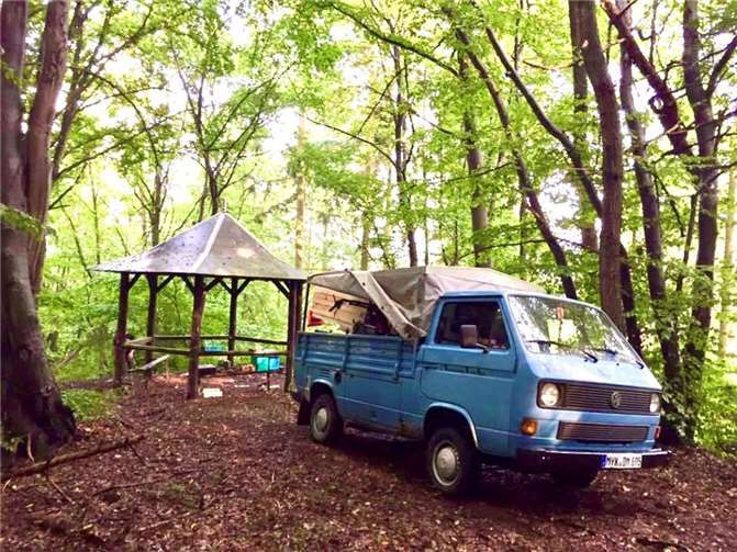 Der „VVS-Bully“ an der Oskarhöhe in Sayn. Foto: privat