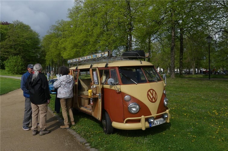 Der VW-Bulli darf nicht fehlen