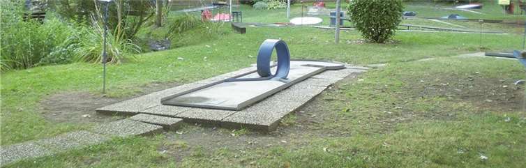 Der Vallendarer Minigolfplatz: Sollen hier tatsächlich Bagger anrücken? privat