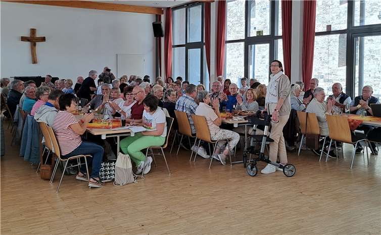 Der VdK Andernach feierte wieder mal sein Grillfest im Pfarrheim Maria Himmelfahrt.  Foto: privat