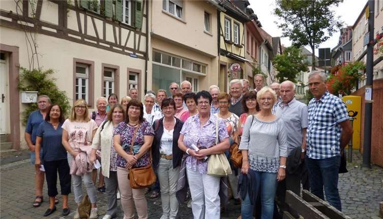 Der VdK-Ausflug führte die Teilnhemer nach Oppenheim. privat