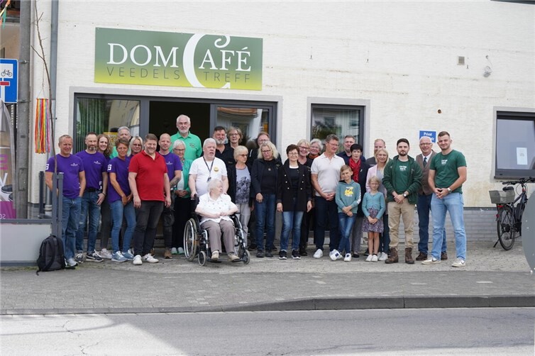 Der Veedelstreff wird an ausgewählten Wochentagen von Mitgliedern des Förderkreis Hemmessener Dom e.V. betrieben und vollständig ehrenamtlich geführt.  Foto: Nick Falkner/ Stiftung Ahrtal