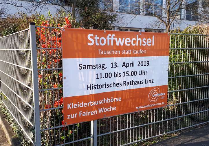 Der Verein Eine-Welt und der Weltladen Linz laden zu Tauschbörse ein.Foto:Eine Welt Laden