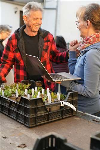Der Verein Kehrig summt e.V. hat mit einer Pflanzpaket-Aktion die Mitbürger ermutigt ihre Gärten und Balkone insektenfreundlich zu gestalten. Foto: Anna Fuhrmann