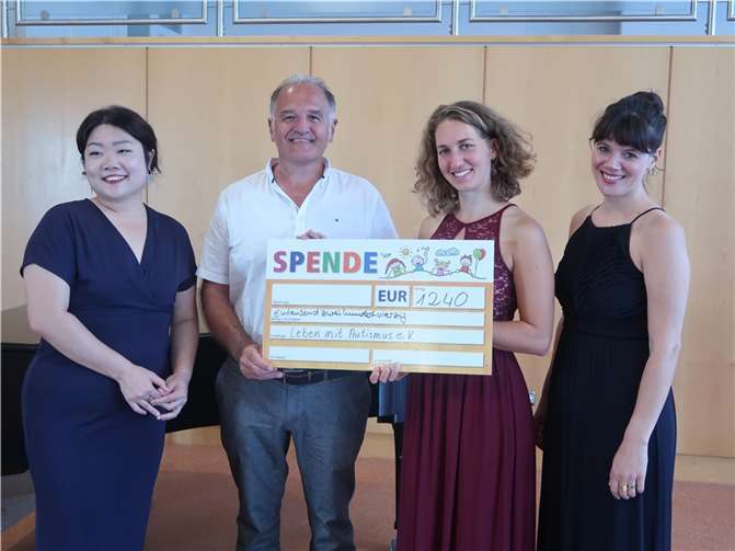 Der Verein „Leben mit Autismus“ freut sich über die große Spende. Foto: privat