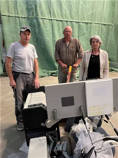 Der Verein „Meckenheim hilft e.V.“, der seine Ursprünge in einer Hilfsaktion nach der Flutkatastrophe 2021 hat, leistet seit Ausbruch des Angriffskriegs Russlands Unterstützung für die Bevölkerung der Ukraine und den nationalen ukrainischen Zivilschutz. Foto: privat