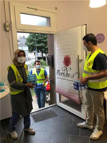Der Verein Merida e.V. sammelte Sachspenden für die Flutopfer. Foto: privat