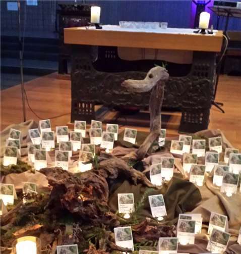 Der Verein „Verwaiste Eltern Rhein-Ahr-Eifel e.V.“ hatte zum Gottesdienst eingeladen.Privat