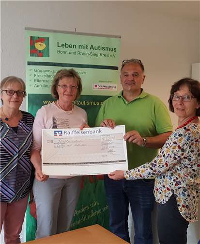 Der Verein freut sich sehr über die großzügige Spende. Foto: privat