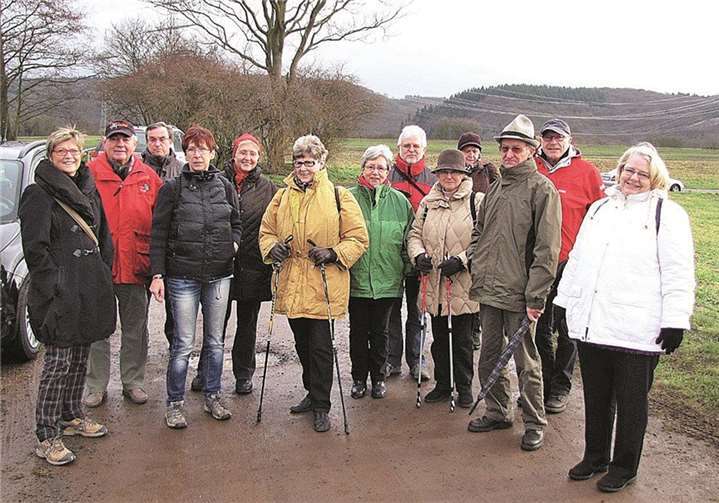 Der Verein plus/minus 60 plus unternahm einen faszinierenden Ausflug auf dem Krippen-Wanderweg bei Kell. privat