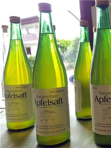 Der Verein zur Pflege und Förderung der Streuobstwiesen in Wachtberg e.V. öffnet sein Saftlager. Foto: privat