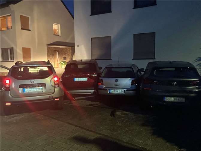 Der Verkehrsunfall in der Martinstraße in Sankt Augustin. Foto: Kreispolizeibehörde Rhein-Sieg-Kreis