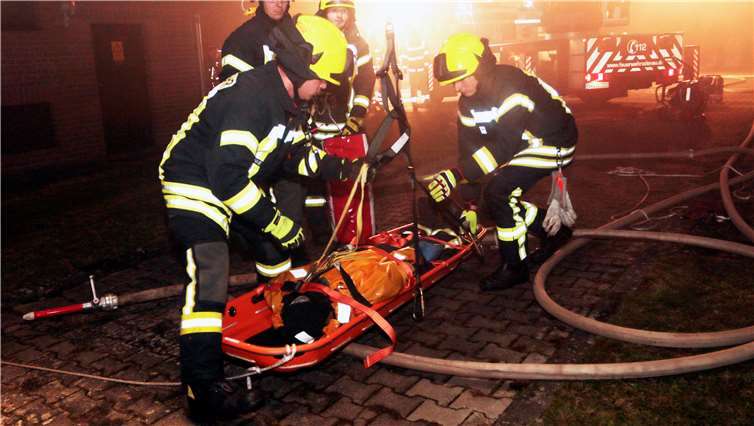 Der Verletzte vom Hochsilo ist geborgen