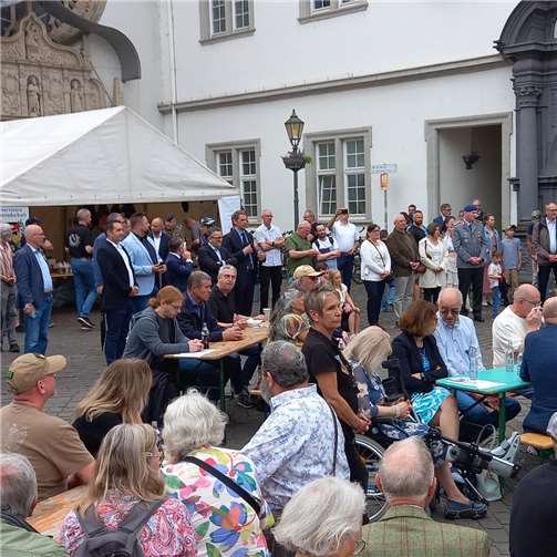 Erster Nationaler Veteranentag: Koblenz ehrt seine Soldaten Der Veteranentag war gut besucht.