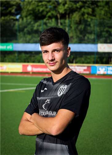 Der VfB-Mittelfeldspieler Adis Siljkovic überzeugte mit viel Spielwitz und als zweifacher Torschütze. Foto: Max Jäger