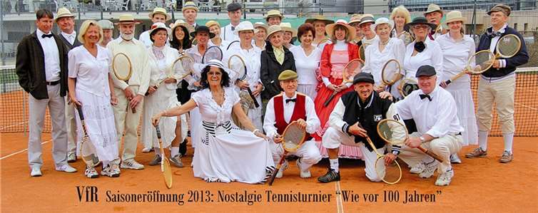 Der VfR Eintracht Koblenz ging auf Zeitreise. privat