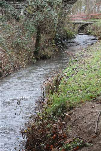 Der Vinxtbach, einst eine bedeutende innerrömische Provinzgrenze.