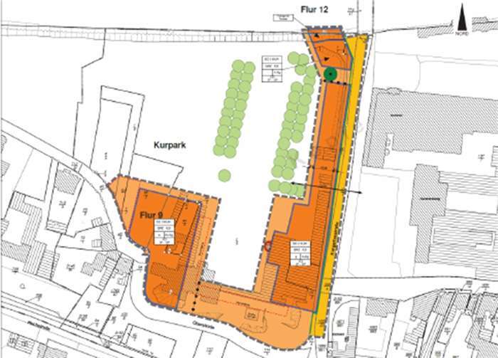 Der Vorentwurf für das künftige Aussehen der Kurparkliegenschaften sieht drei Bereiche vor. Jost