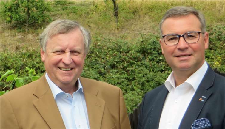 Der Vorsitzende der CDU im Kreis Ahrweiler Horst Gies (MdL) und der Vorsitzende der Fraktion im Kreistag Karl-Heinz Sundheimer.Foto: privat