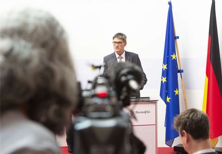 Der Vorsitzende des Landkreistages Rheinland-Pfalz, Landrat Günther Schartz. Foto: © Staatskanzlei RLP/Pulkowski