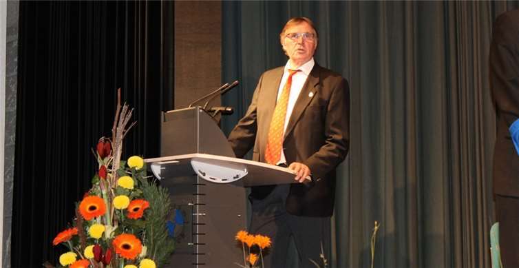 Der Vorsitzende des Polcher Männerchors Bernd Strang begrüßte die Gäste.