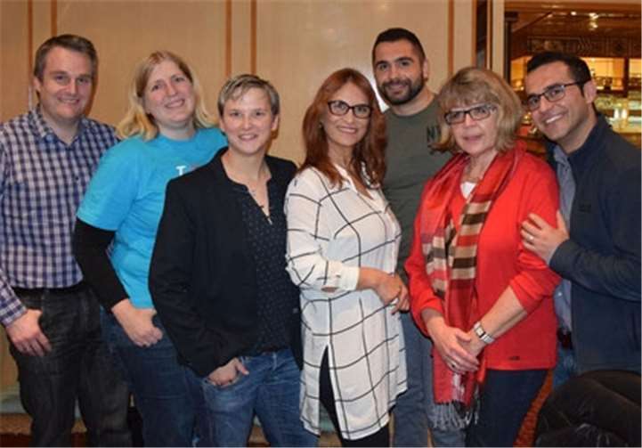 Der Vorstand Flüchtlingshilfe Andernach e.V. Foto: privat