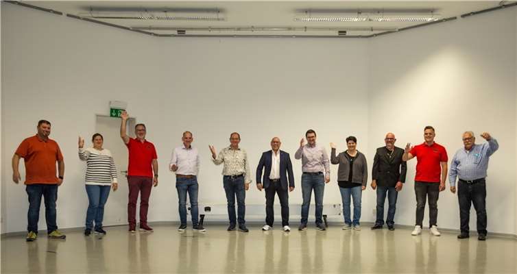 Der Vorstand der Alten Große Mayener Karnevalsgesellschaft blickt wieder zuversichtlich in die Zukunft. Foto: Roland Schäfges - www.myfoto24.eu