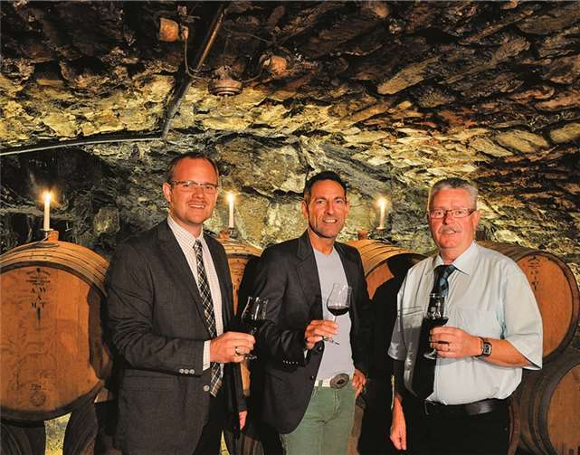 Der Vorstand der Dagernova v.li. Thomas Monreal, Günter Schüller, Friedhelm Nelles.privat