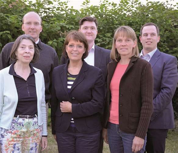 Der Vorstand der FDP Swisttal (v.l.): Helga Wagner, Jürgen Lammertz Monika Wolf-Umhauer, Sascha Seniuk, Monika Goldammer und Philipp Euker. privat