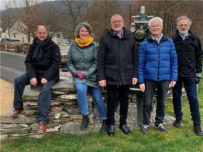 Der Vorstand der FWG Franz Volk Spay.