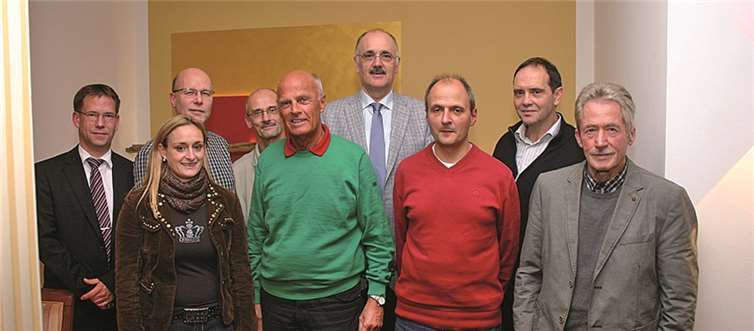 Der Vorstand der FWG Verbandsgemeinde Bad Breisig bei der Jahreshauptversammlung.RÜ