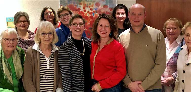 Der Vorstand der Frauen Union gemeinsam mit Michael Boldt. Foto: U. Hein