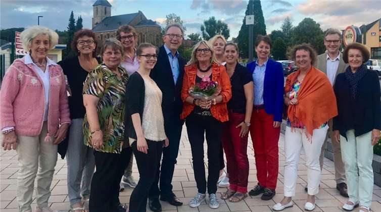 Der Vorstand der Frauen Union mit Erwin Rüddel MdB und Christoph Petry.Privat