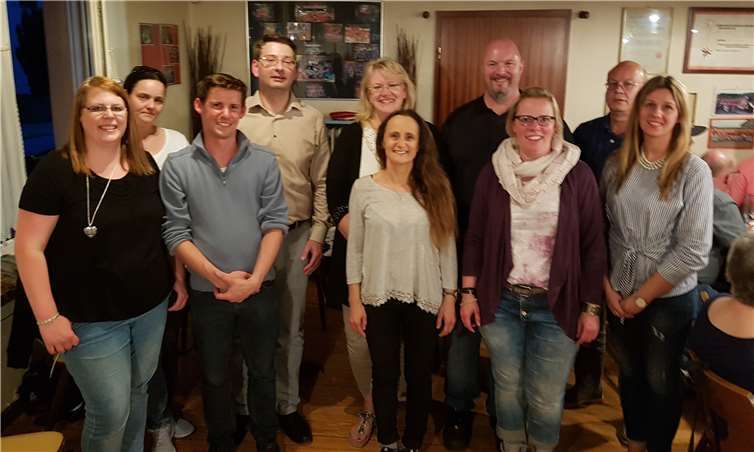 Der Vorstand der Husaren nach der Jahreshauptversammlung. Foto: privat