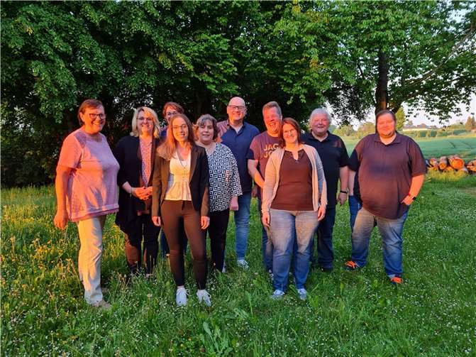 Der Vorstand der KG „Grün-Gelb“ Fritzdorf. Foto: privat