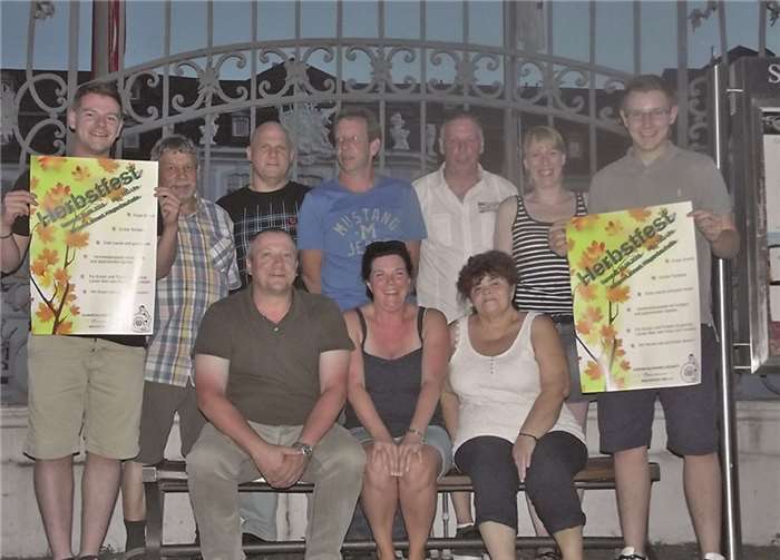 Der Vorstand der KG Mülhofen freut sich schon auf viele Besucher. privat