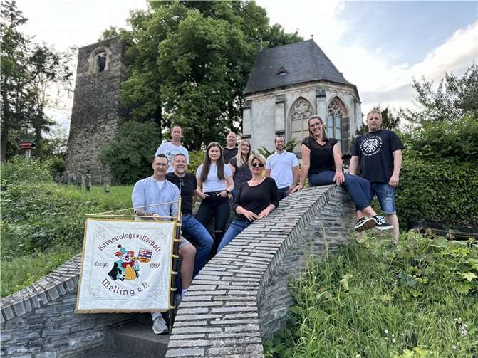 Der Vorstand der KG Welling e.V. Foto: privat