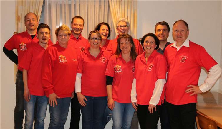 Der Vorstand der Karnevalsgesellschaft „Mir seyn klor“ 1903 Kaltenengers e.V. privat