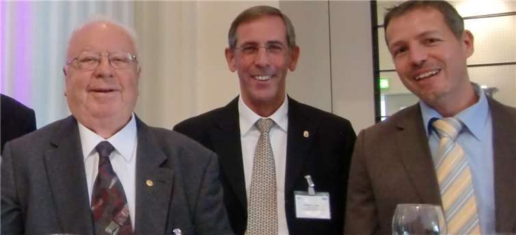 Der Vorstand der Kurt-Pauli-Stiftung: Dr. Kurt Pauli, Wolfgang Marx, Dr. Manuel Lauterbach (von links). privat