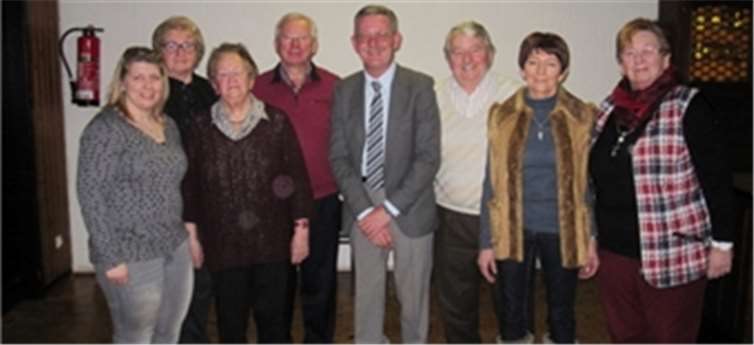 Der Vorstand der „Liedertafel“ Puderbach. privat