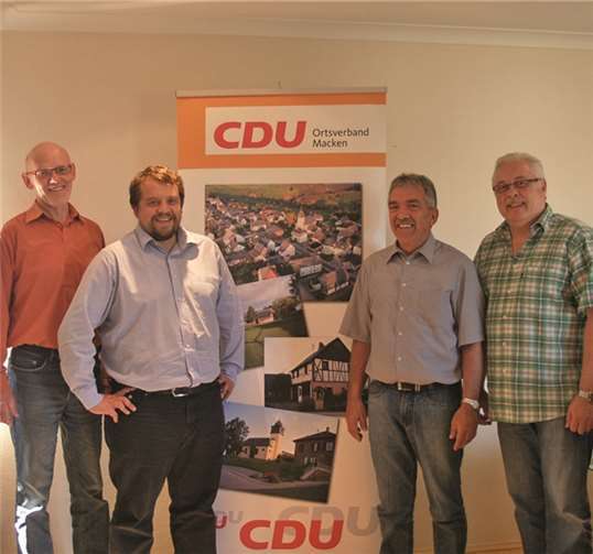 Der Vorstand der Mackener CDU. privat