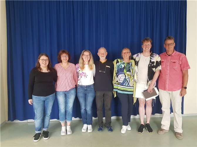 Der Vorstand der Musikfreunde aus Lantershofen.  Foto: privat
