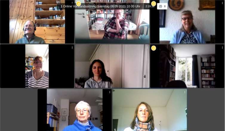 Der Vorstand der Musikschule im Kreis Ahrweiler traf sich erstmals in digitaler Form. Foto: privat